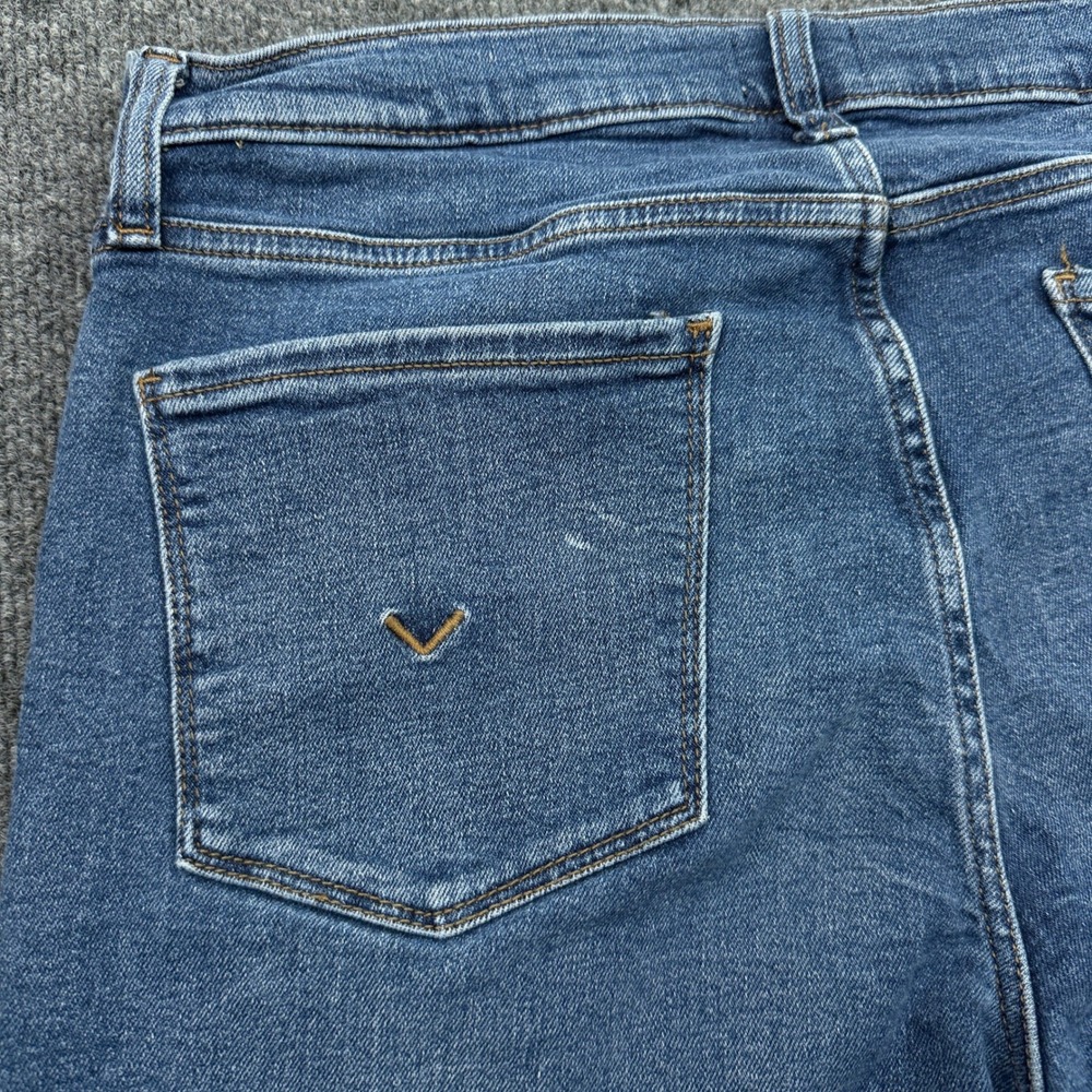 Hudson Rosalie Wide Leg Jeans Womens 30 Blue Callisto High Rise Stretch Denim - Picture 7 of 14